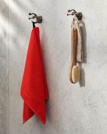 Mono towel 50x90 cm - Poppy red - HAY