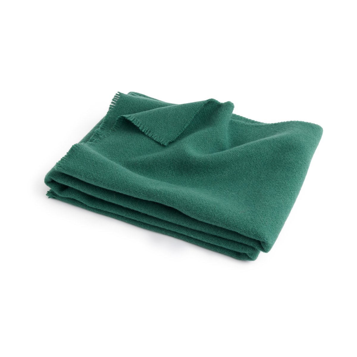HAY Mono wool throw 130x180 cm Green | Scandinavian Design | Wool blankets & throws | Green