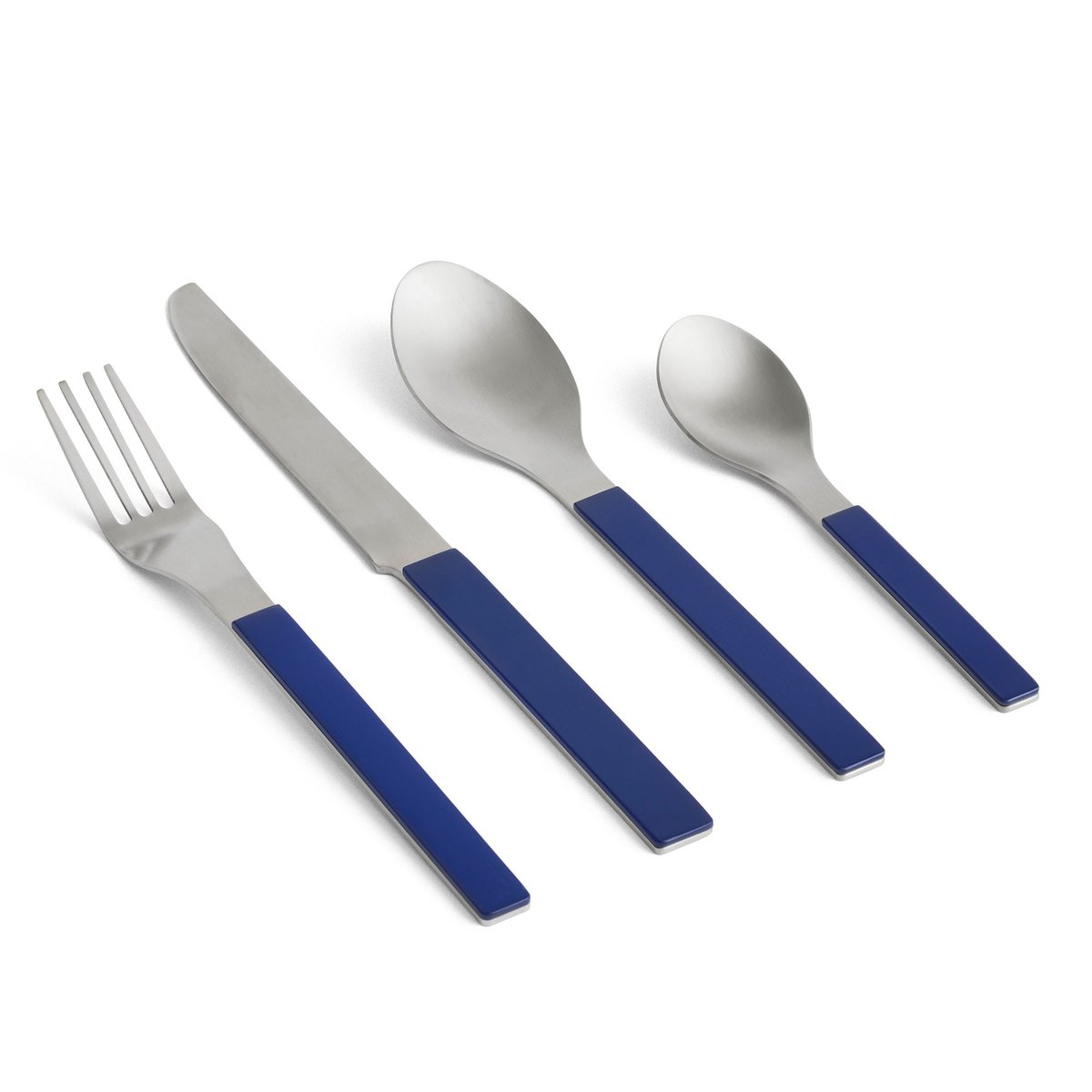 HAY MVS cutlery set 4 pieces Dark blue | Scandinavian Design | Cutlery sets | Blue