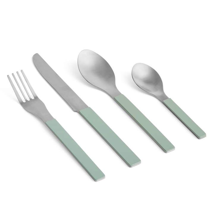 MVS cutlery set 4 pieces - Green - HAY