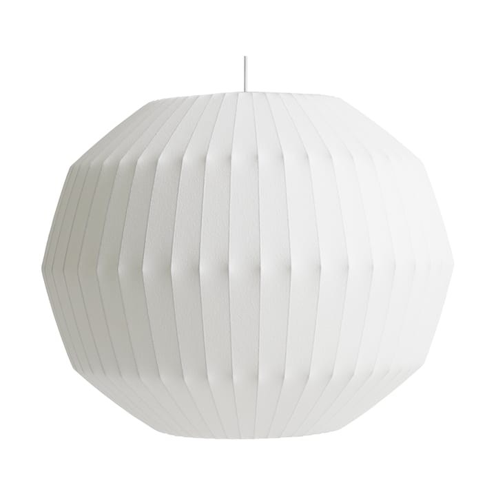 Nelson Bubble Angled sphere pendant L - Off white - HAY