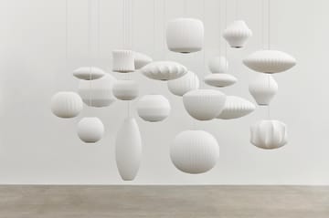 Nelson Bubble Angled sphere pendant S - Off white - HAY