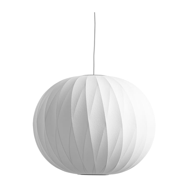 Nelson Bubble Ball crisscross pendant lamp M - Off white - HAY