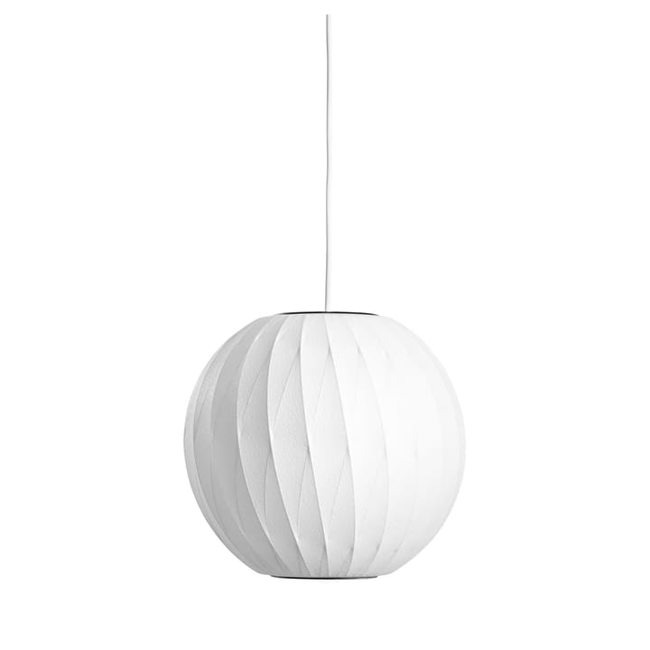 Nelson Bubble Ball crisscross pendant lamp S - Off white - HAY