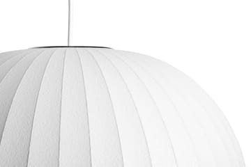 Nelson Bubble Ball pendant lamp M - Off white - HAY