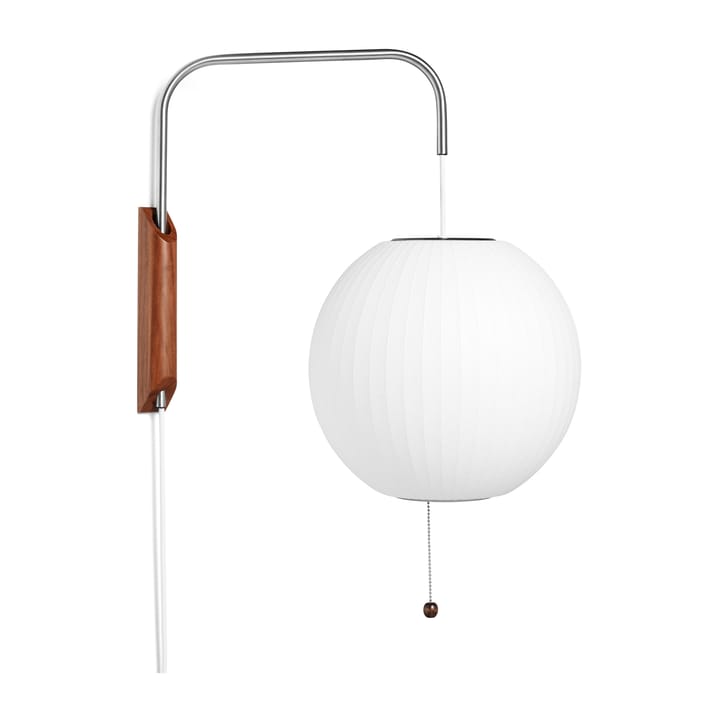 Nelson Bubble Ball wall lamp - Off white - HAY