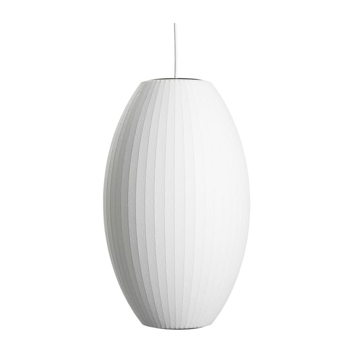 Nelson Bubble Cigar pendant lamp M - Off white - HAY