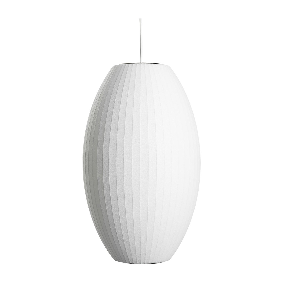HAY Nelson Bubble Cigar pendant lamp M Off white | Scandinavian Design | Pendant lamps | White