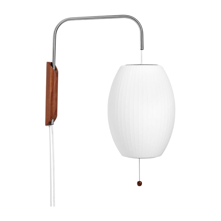 Nelson Bubble Cigar wall lamp - Off white - HAY