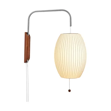 Nelson Bubble Cigar wall lamp - Off white - HAY
