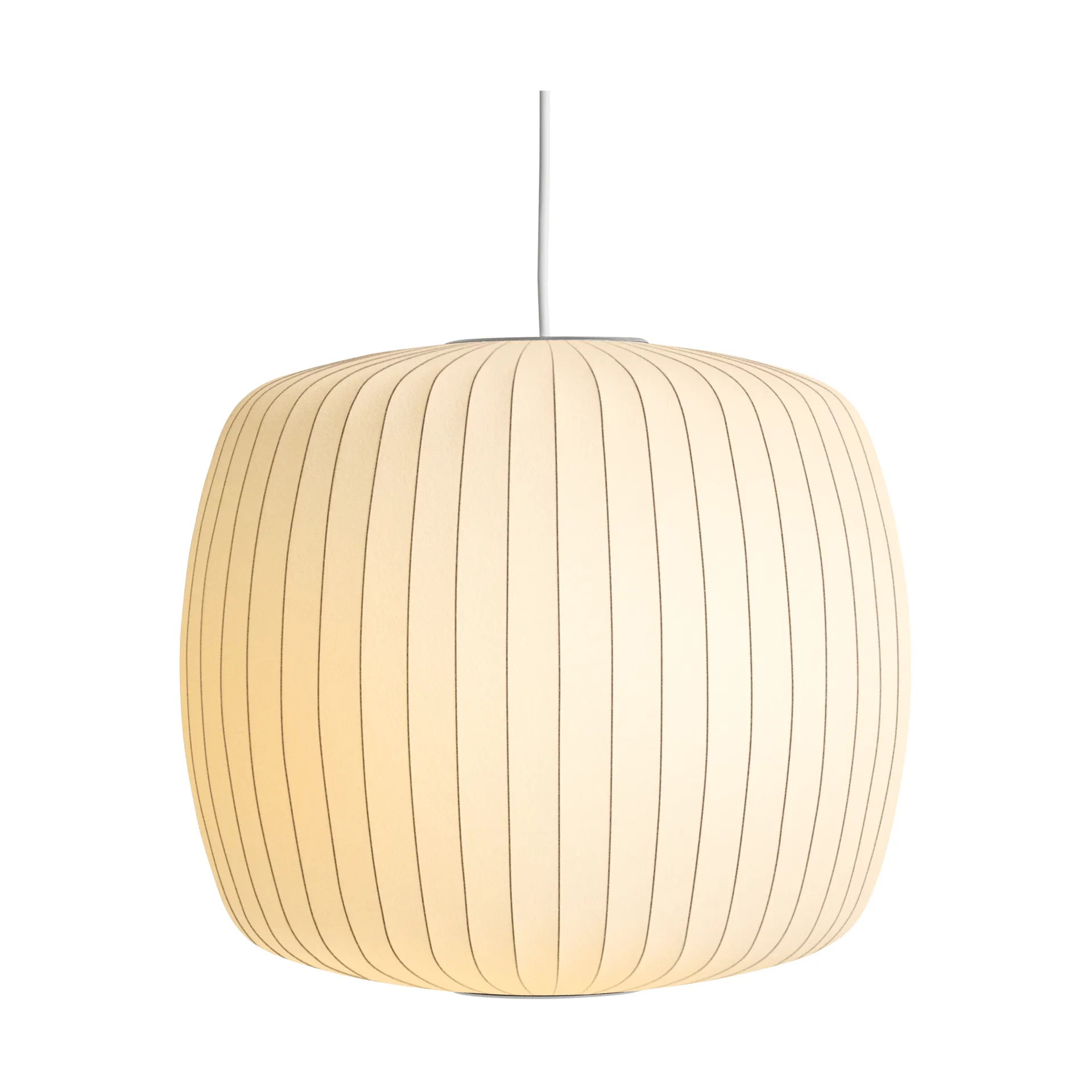 Nelson Bubble Roll pendant M, Off white HAY