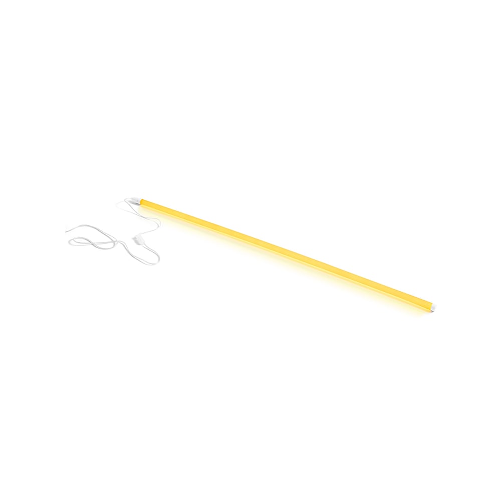 HAY Neon Tube fluorescent 150 cm Yellow | Scandinavian Design | String lights & decorative lighting | Yellow