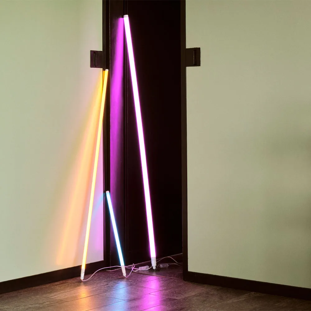Neon Tube Slim fluorescent lamp 120 cm, Blue, 120 cm HAY