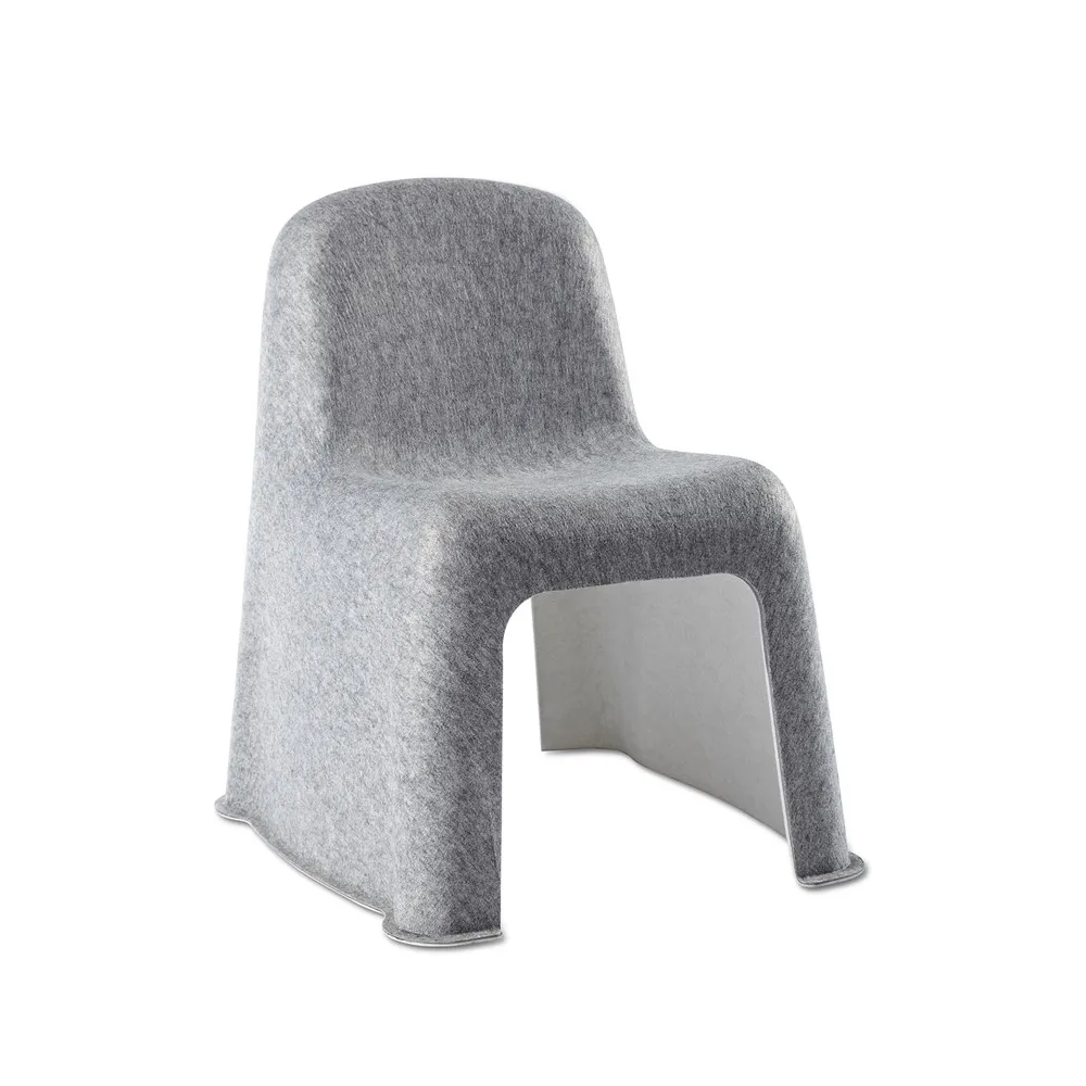 Nobody chair, Light grey, off-white inside HAY