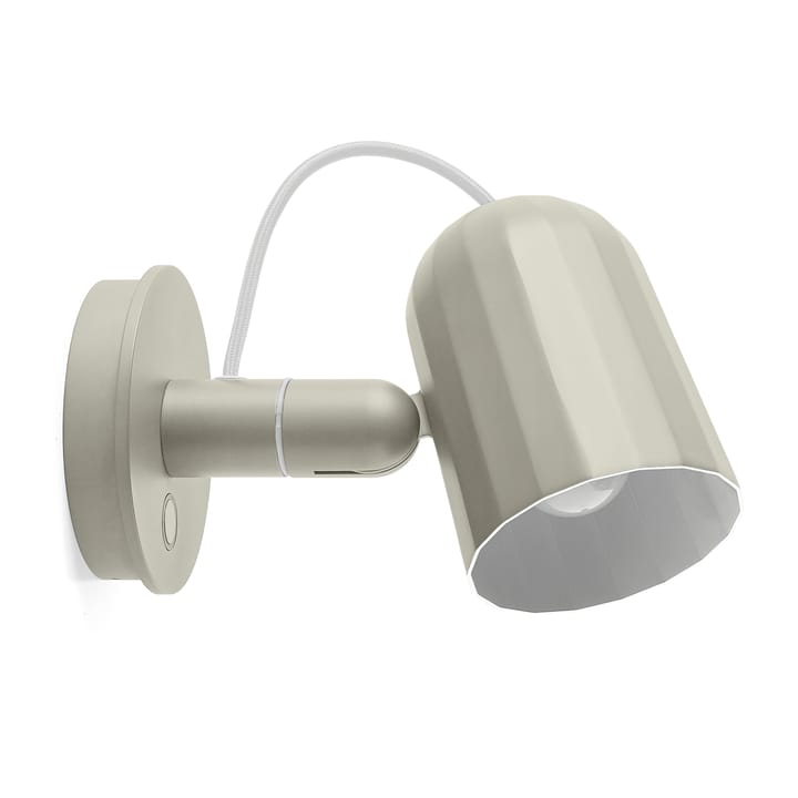Noc wall button wall lamp - Off white - HAY