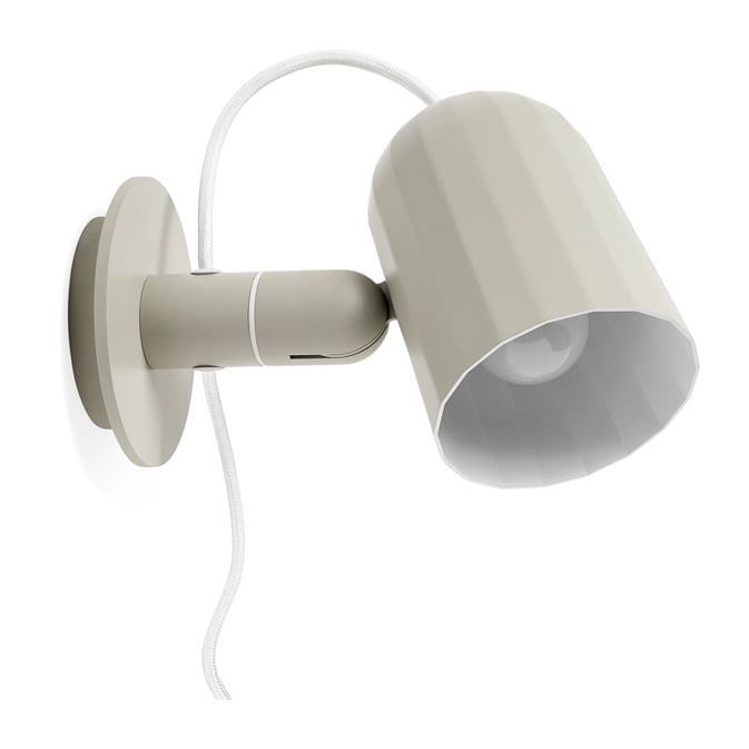 HAY Noc wall wall lamp Off white | Scandinavian Design | Wall lights | White