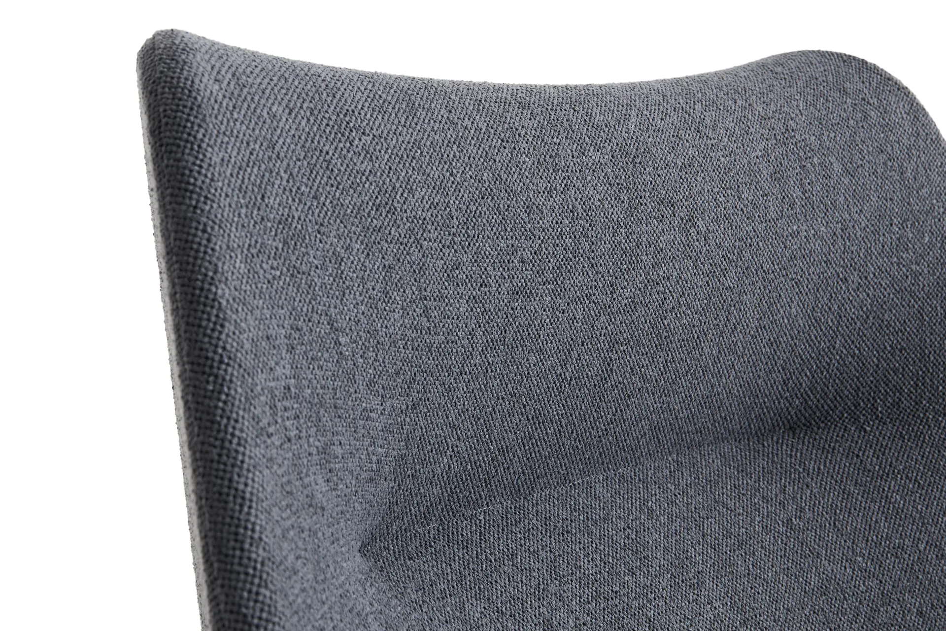 O2 Lounge Chair armchair, Soft grey-black lacquered steel HAY
