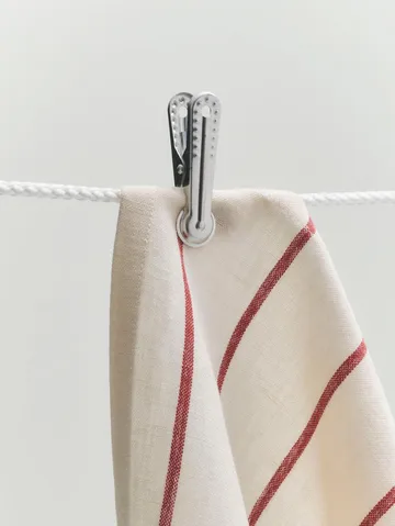 Outdoor Market clothespin - Silver, 10-pack - HAY