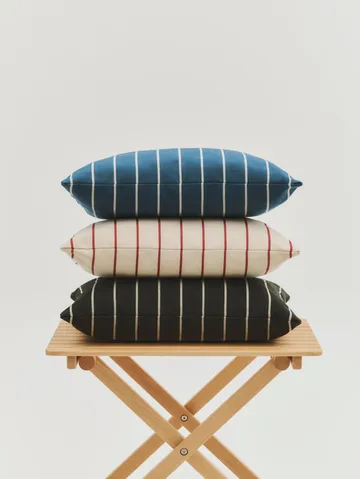 Outdoor Market cushion - Black-beige, 45x35 cm - HAY