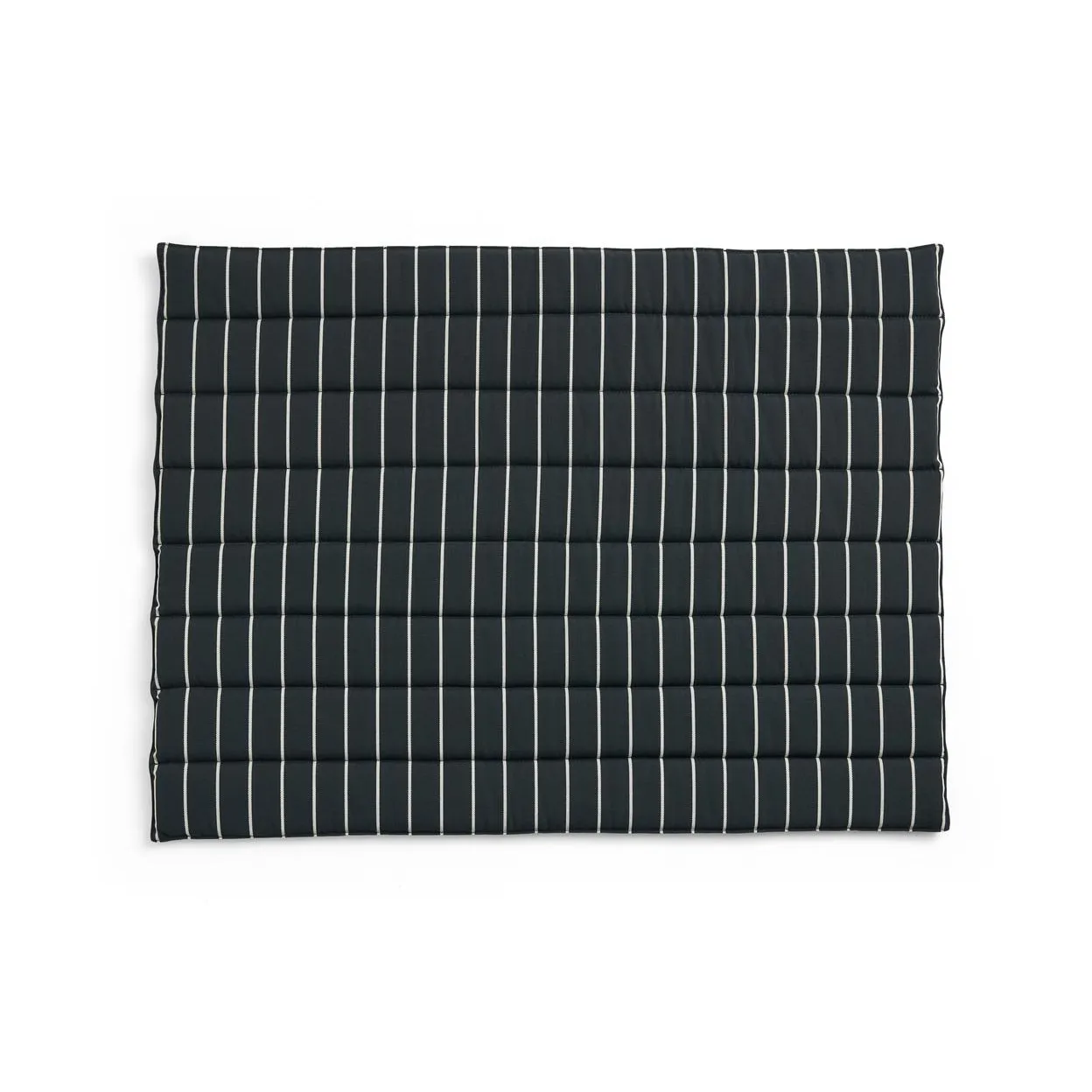 Outdoor Market cushion for sofa, Black-beige, 2 seater HAY