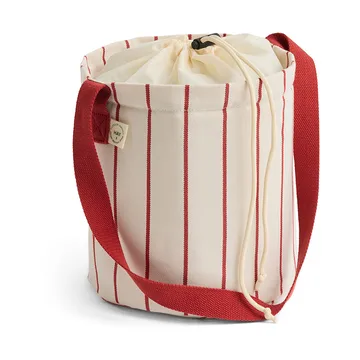 Outdoor Market flask bag - Beige-red, medium - HAY