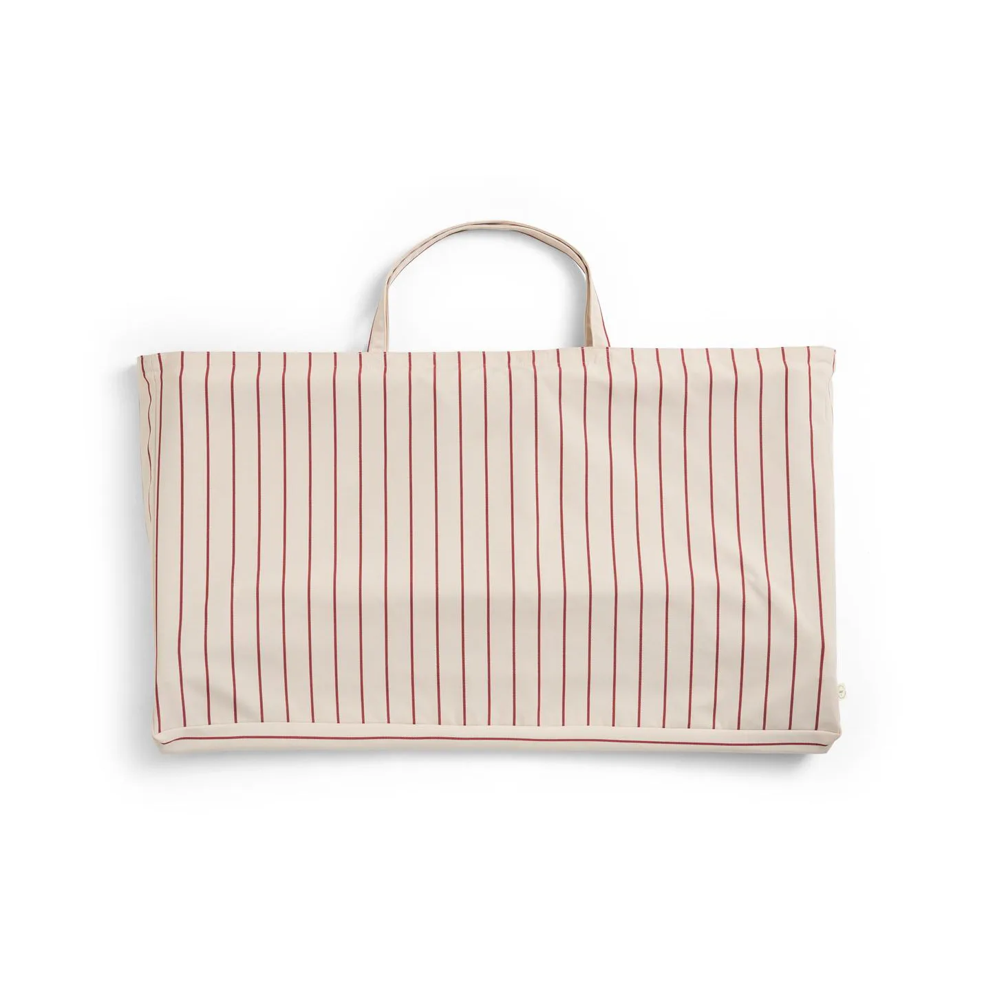 Outdoor Market foldable sofa, Beige-red, 2-seater HAY