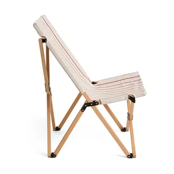 Outdoor Market folding chair - Beige-red - HAY