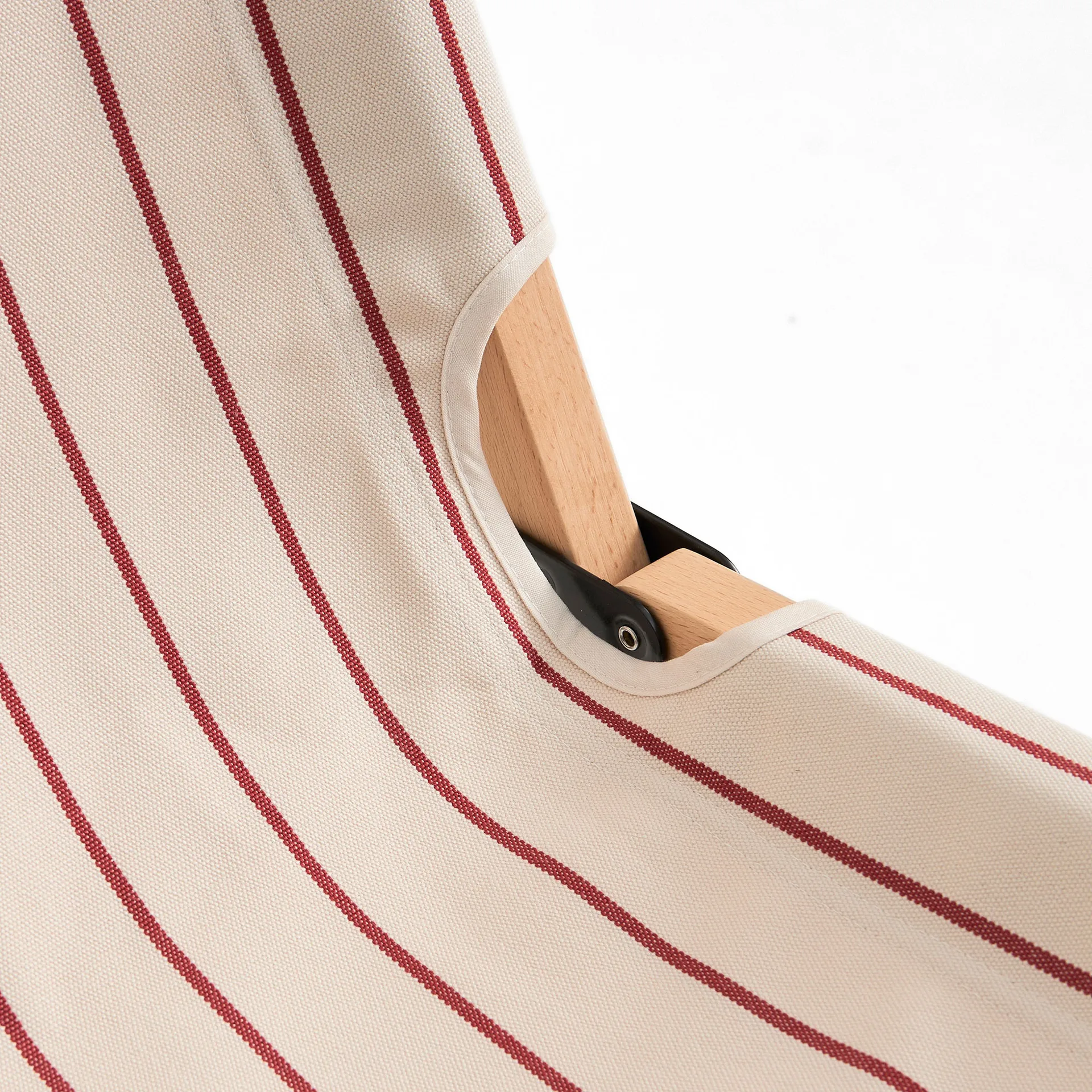 Outdoor Market folding chair, Beige-red HAY