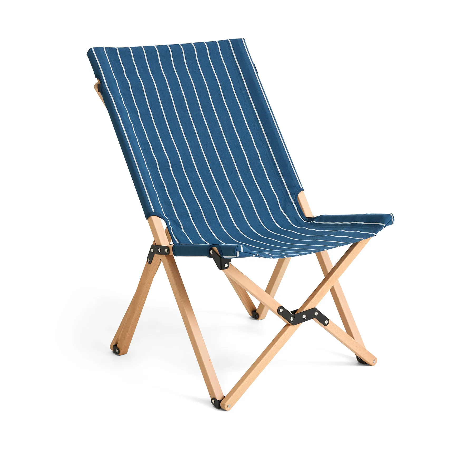 Outdoor Market folding chair, Blue-beige HAY