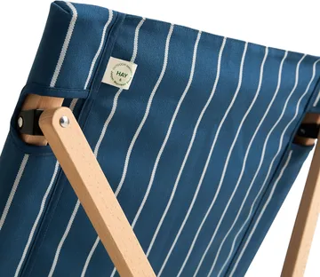 Outdoor Market folding chair - Blue-beige - HAY