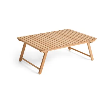 Outdoor Market folding table - Beech, large - HAY