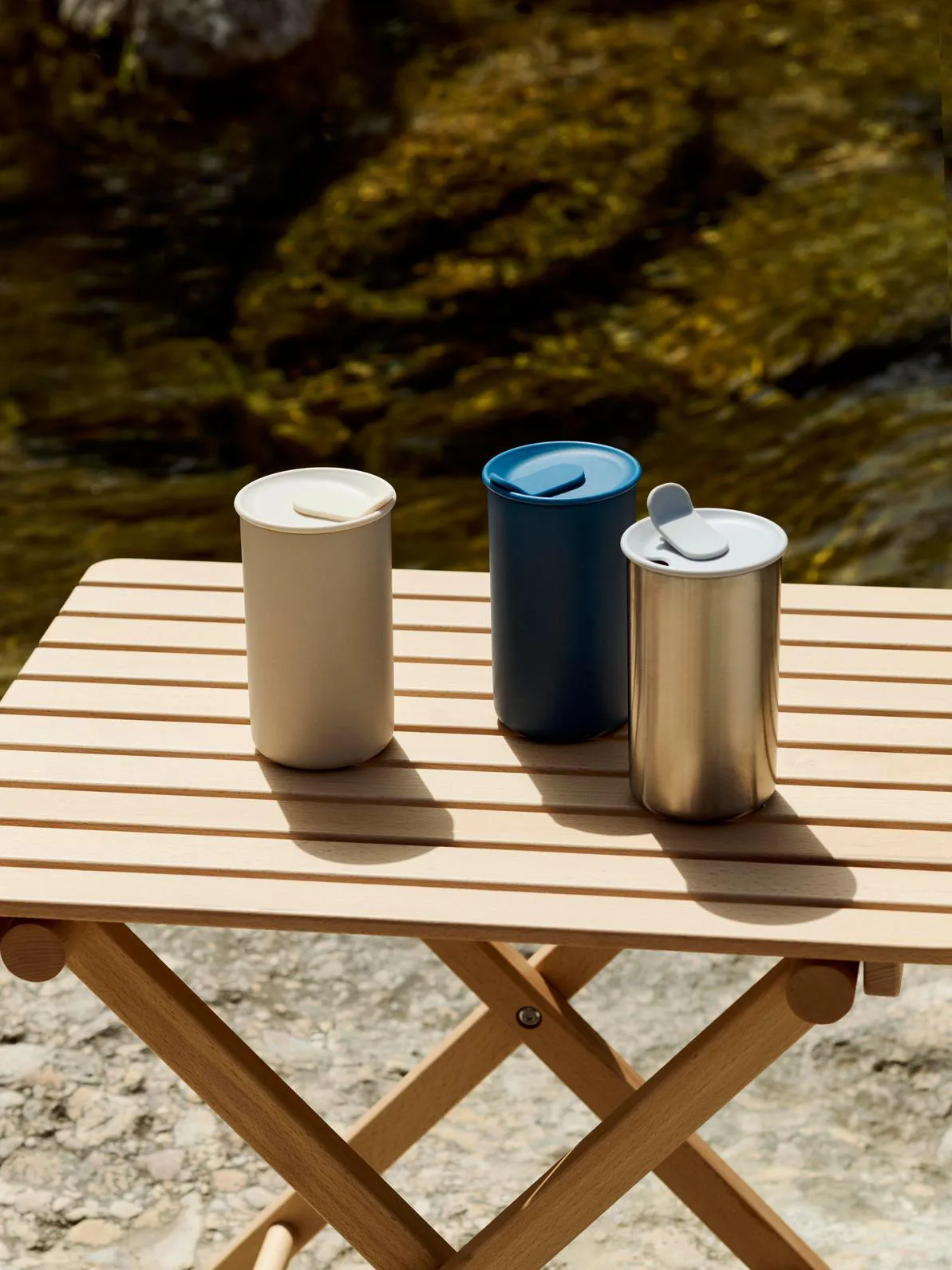 Outdoor Market folding table, Bok, small HAY