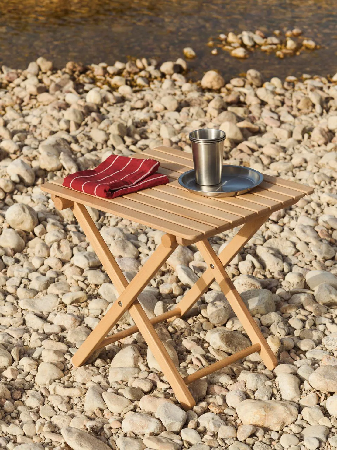 Outdoor Market folding table, Bok, small HAY