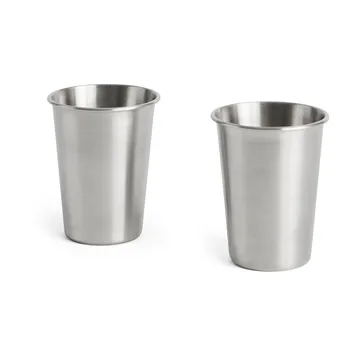 Outdoor Market mug - Stainless steel, 350 ml, 2-pack - HAY