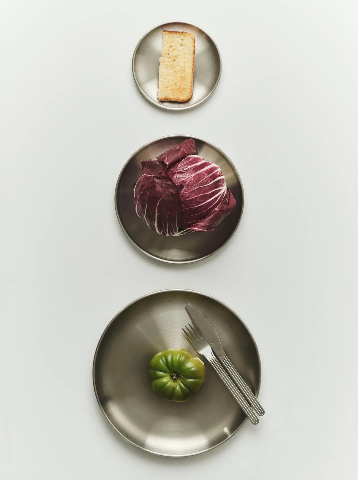 Outdoor Market plate, Stainless steel, Ø20 cm, 2-pack HAY