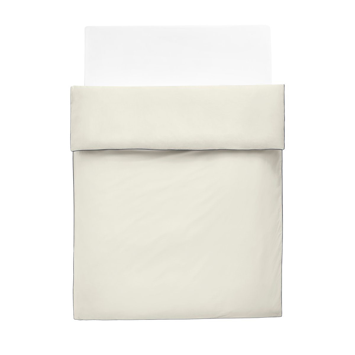 HAY Outline duvet cover 150x210 cm Ivory | Scandinavian Design | Duvet covers | White