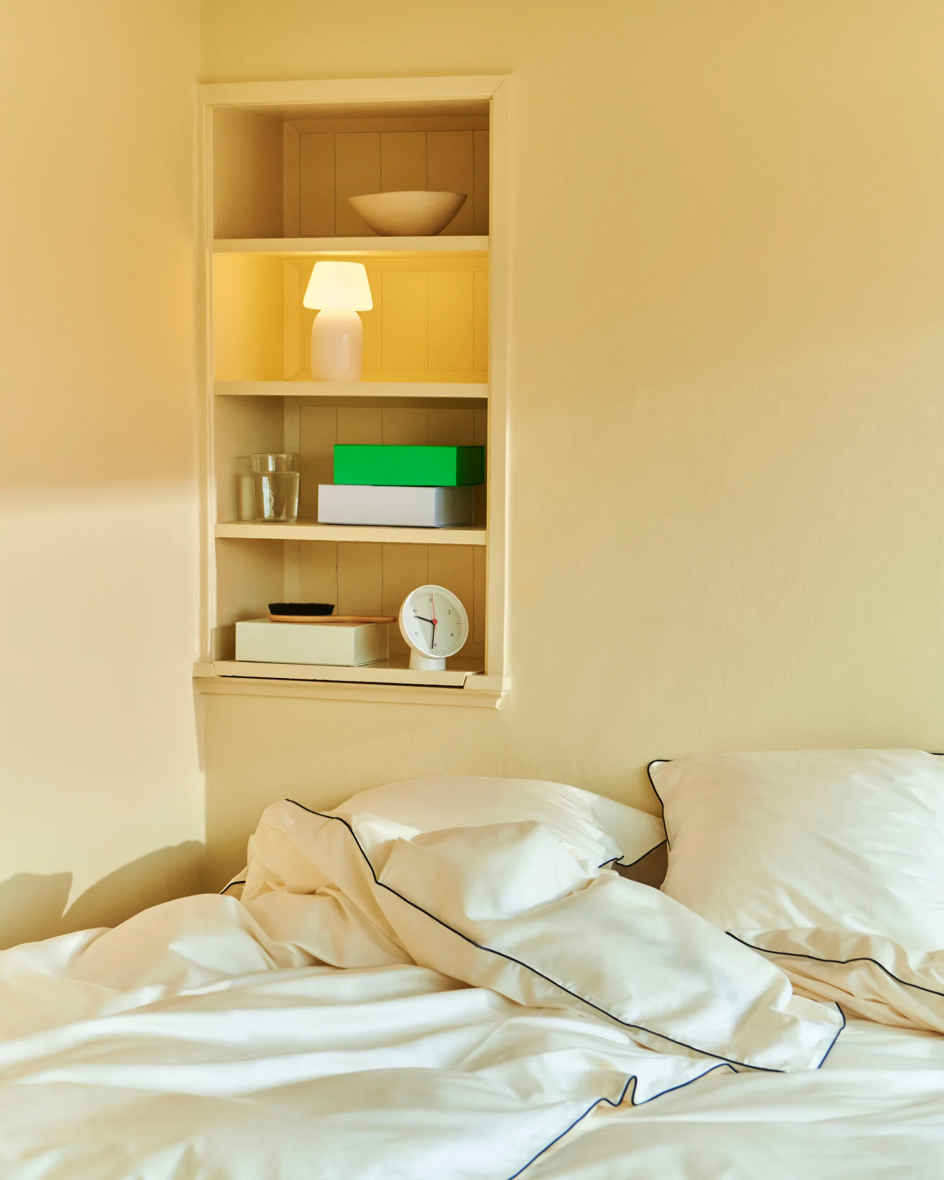 Outline duvet cover 150x210 cm, Ivory HAY