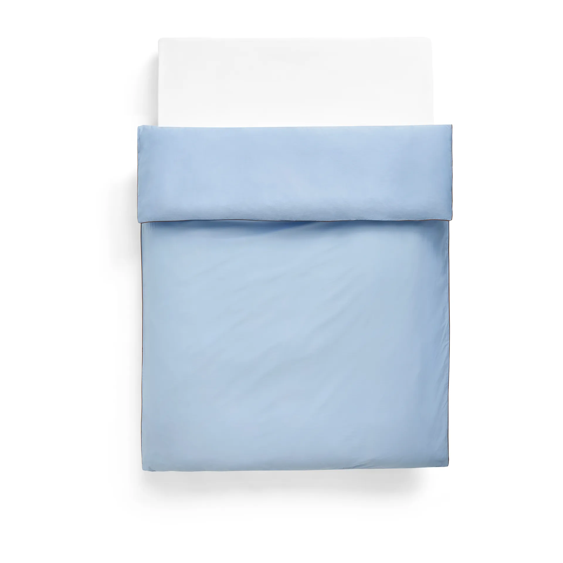 Outline duvet cover 220x220 cm, Soft blue HAY