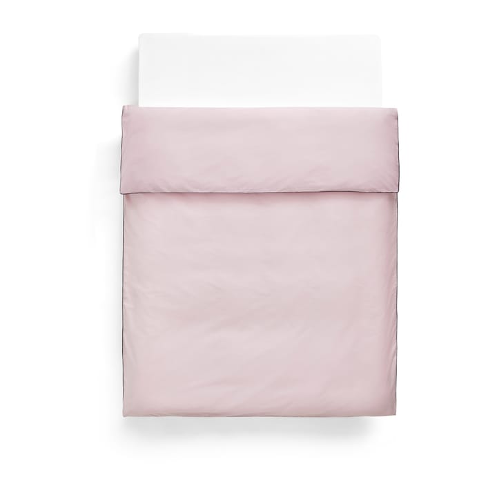 Outline duvet cover 220x220 cm - Soft pink - HAY