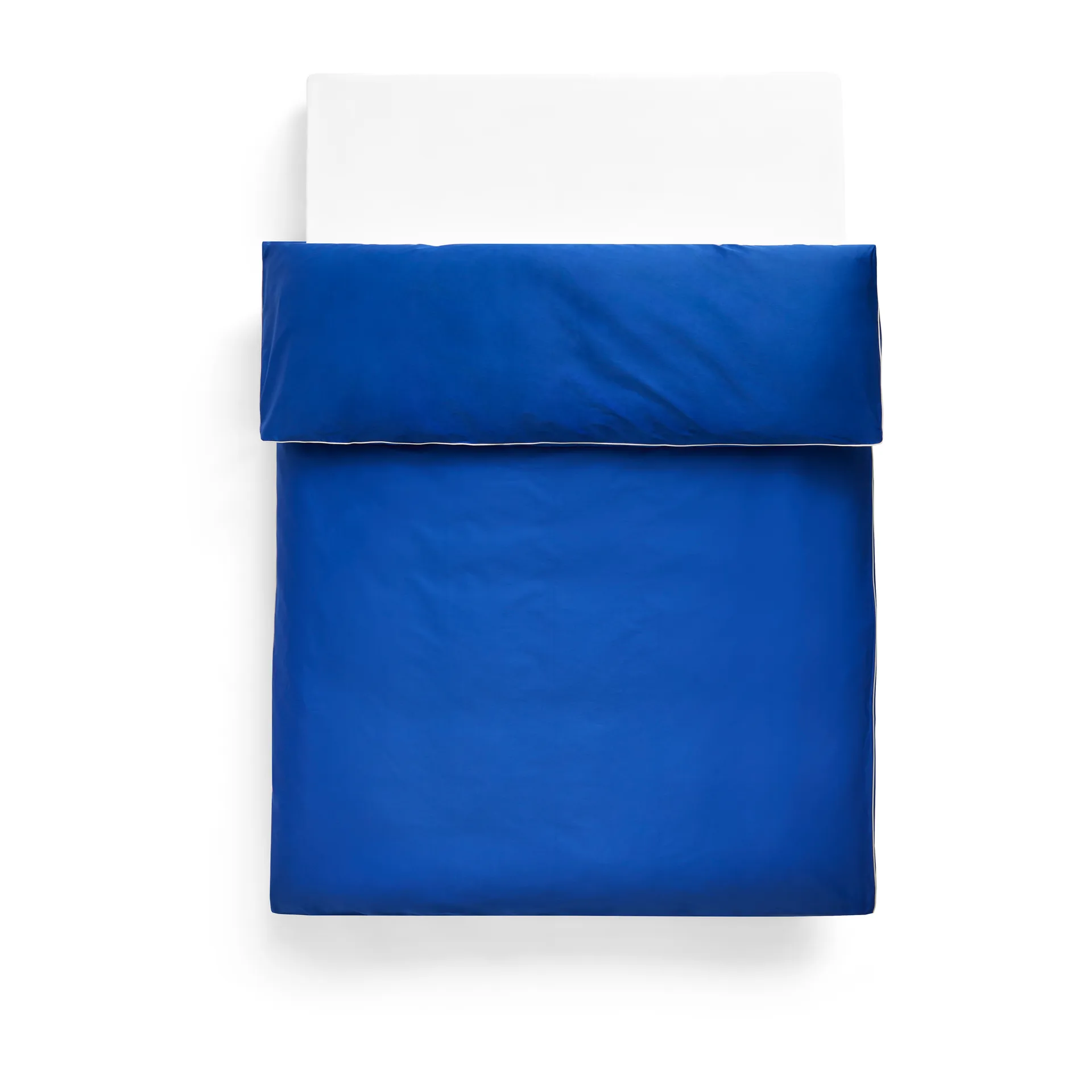 Outline duvet cover 220x220 cm, Vivid blue HAY