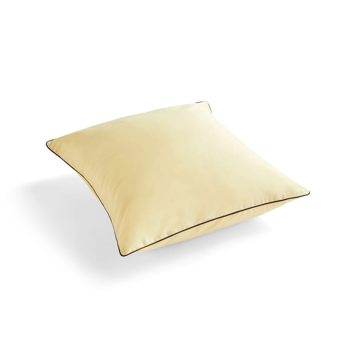 Outline pillowcase 50x60 cm - Soft yellow - HAY