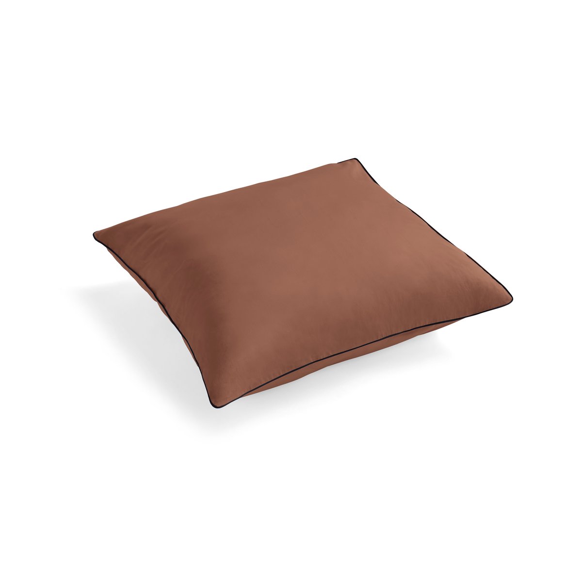 HAY Outline pillowcase 80x80 cm Milk chocolate | Scandinavian Design | Pillow cases | Brown