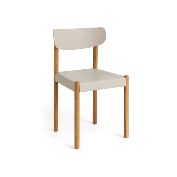 Pack Chair 10 chair - Oiled oak-chalk grey - HAY