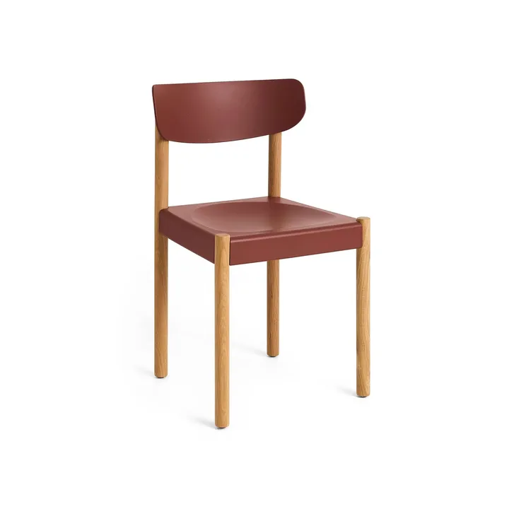 Pack Chair 10 chair - Oiled oak-hull red - HAY