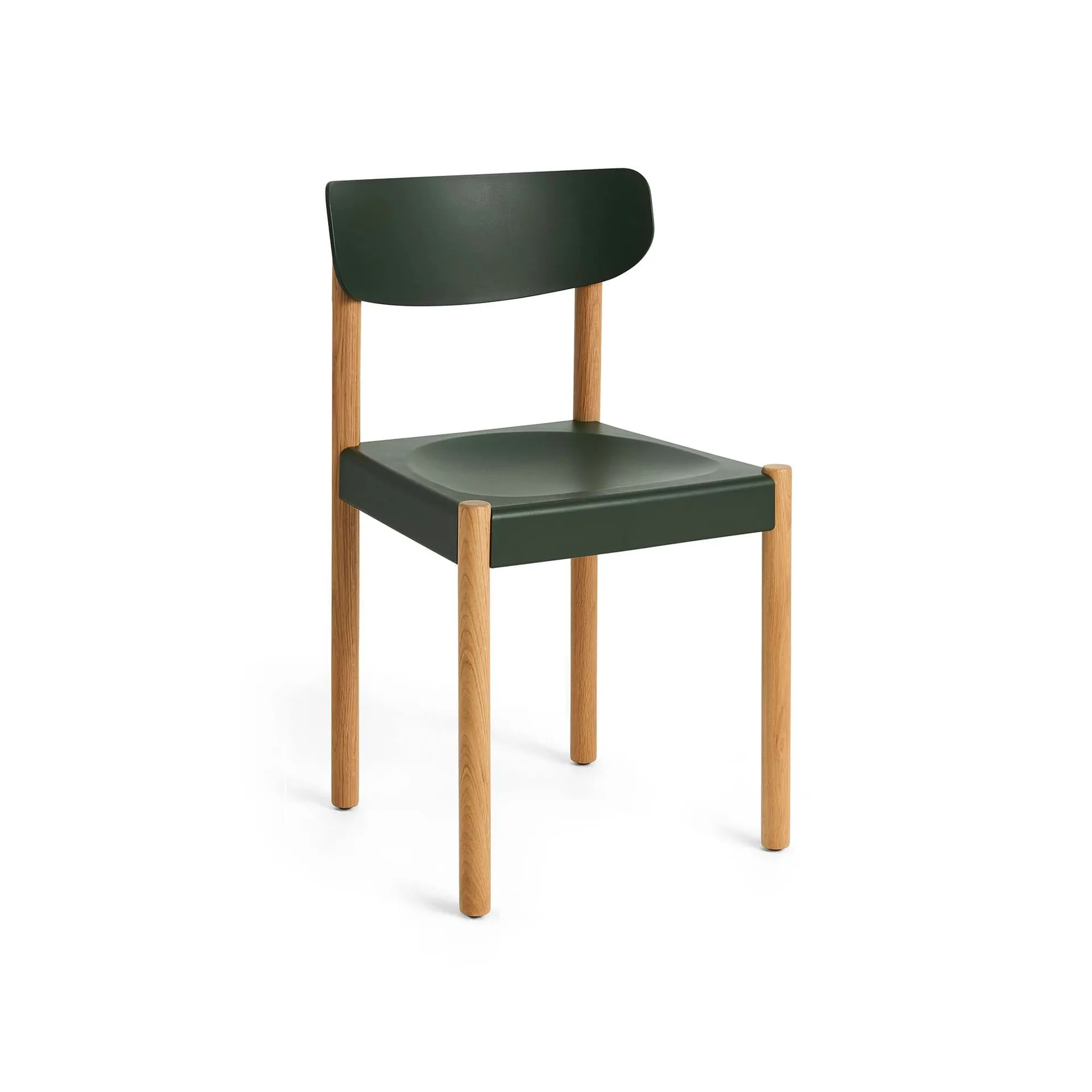 Pack Chair 10 chair, Oiled oak-palm green HAY
