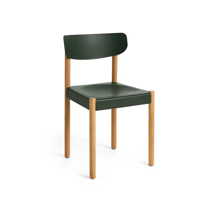 Pack Chair 10 chair - Oiled oak-palm green - HAY