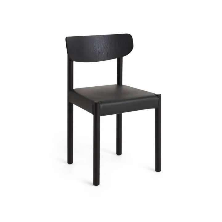 Pack Chair 11 chair - Iron black oak-Grano black - HAY