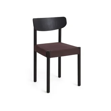 Pack Chair 11 chair - Iron black oak-Steelcut 695 - HAY