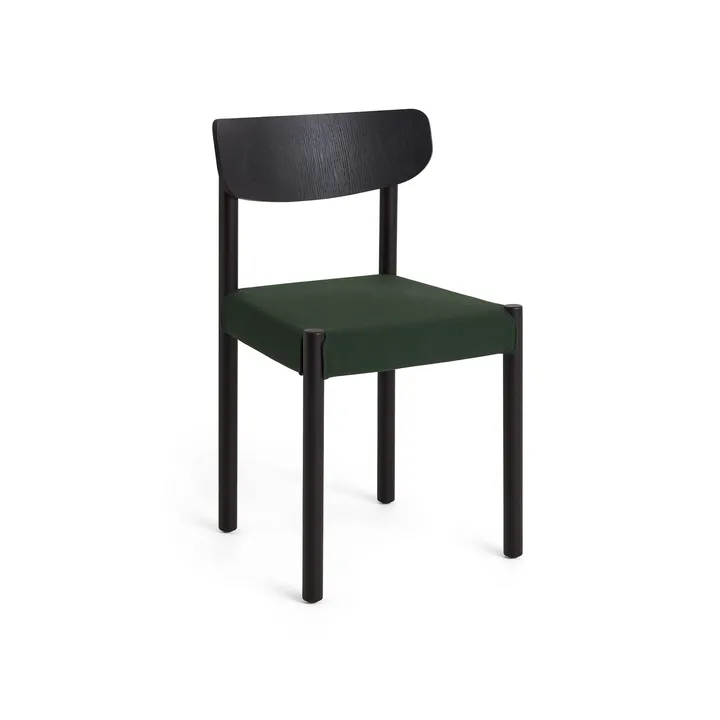 Pack Chair 11 chair - Iron black oak-Steelcut 975 - HAY