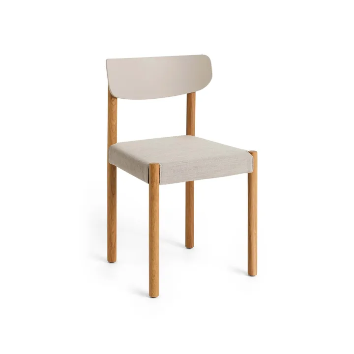 Pack Chair 11 chair - Oiled oak-chalk grey-Remix 126 - HAY